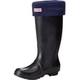 thumbnail image 2 of HUNTER womens Boot Socks Shoe Size: 11 Navy, 2 of 2