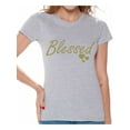 thumbnail image 1 of Blessed Shirt for Woman Bless Tee, 1 of 4