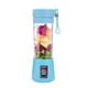 thumbnail image 4 of Máquina exprimidora eléctrica portátil 380 ml multifunción USB licuadora batidora de jugo de fruta, azul Inevent HA4689-02B, 4 of 6