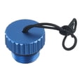 thumbnail image 2 of Scuba Diving Din Tank Valve Threaded Cover Aluminum Dust Plug Protection Cap, 2 of 9