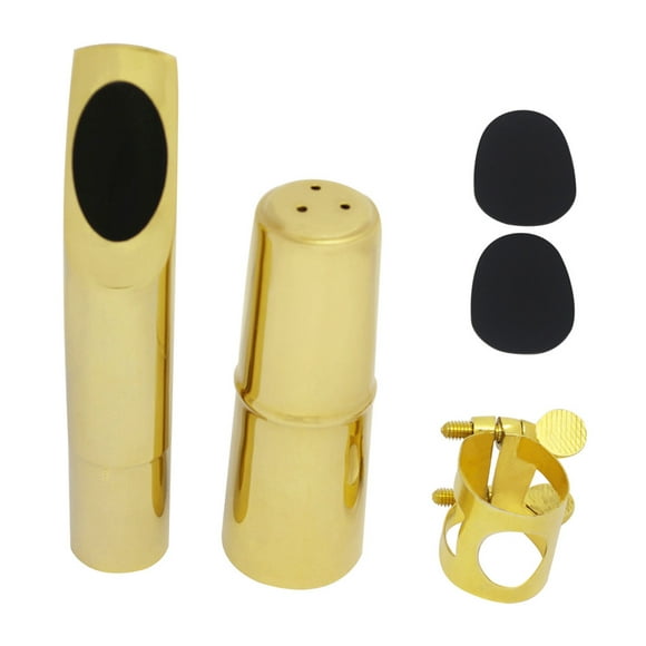 Tenor Sax Saxophone Mouthpiece with Cap Metal Buckle Reed Mouthpiece Patches Pads Cushions Models:JAZZ TENOR 8