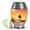 Orange Urn -2, variant on JAGASY Cowboy Tiny Urn for Mother, Orange Mini Urns for Human Ashes Keepsake, Raining Clouds Mountain Decorative Urns for Father, Horse Miniature Urn for Parents, (3 Inch)