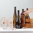 thumbnail image 4 of Shisuyan Bottle Holder Rack Rose Gold Iron 1PC 7.5 x 4.7 x 4.3in, 4 of 9