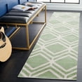 thumbnail image 2 of SAFAVIEH Adirondack Bailey Geometric Runner Rug, Sage/Ivory, 2'6" x 8', 2 of 8