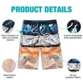 thumbnail image 2 of SSLR Mens Swim Shorts Board Shorts Swimwear Hawaiian Beach Shorts, 2 of 8