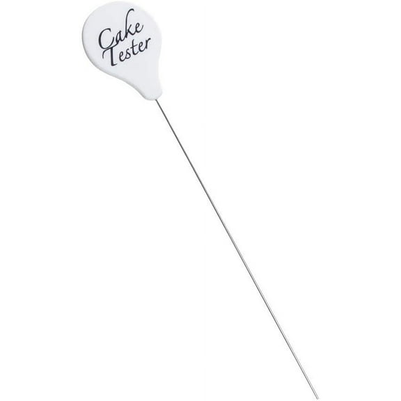 Stainless Steel Cake Tester Pin Detector Baking DIY Tools for Cake Biscuit Baked Cooked Test Silver Durability and Fashion, 19*4.5cm