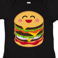 thumbnail image 4 of Inktastic Hamburger Kawaii Boys or Girls Baby Bodysuit, 4 of 5