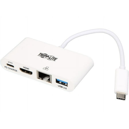 UPC: 0037332193964 | Tripp Lite USB C to HDMI Multiport Adapter Converter Hub USB Type C to HDMI (U444-06N-H4GU-C)