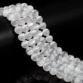 thumbnail image 2 of K-KED Natural Selenite Smooth Round Beads Size 6mm 8mm 10mm 15.5"Strand-10 mm, 2 of 9