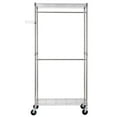 thumbnail image 5 of UWR-Nite Rolling Metal Pipe Commercial Grade Clothing Rack on Wheels Design Garment Rack with Hanging Rod, Heavy Duty Rolling Coat Closet Organizer Rack for Hanging Clothes, 5 of 8