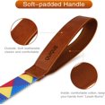 thumbnail image 4 of FYBTO 4ft/5ft/6ft FYBTO es for Medium/Small Dogs FYBTO FYBTO with Padded Handle Reflective Vegan Leather FYBTO es, 4 of 7