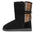 thumbnail image 6 of Muk Luks Womens Clementine Knit Cold Weather Winter Boots, 6 of 9