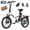 White - 20in, variant on AIRWEST Electric Bike, 20" Folding Ebike for Adults, Peak 750W 20MPH Commuter E Bike with 48V 7.8AH Battery&7 Speed Gear & Dual Disc Brake & Front Suspension, 40 Miles Range (UL2849)