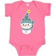 thumbnail image 3 of Inktastic Cute Christmas Snowman in Blue Hat and Scarf Boys or Girls Baby Bodysuit, 3 of 5