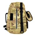 thumbnail image 2 of Bolsa de aparejo de pesca, organizador de almacenamiento portátil para hombres mochila para pesca con pesca de calabalización bolso de cintura para Caqui, 2 of 8