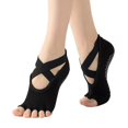 thumbnail image 1 of 3Pair Señora antideslizante fitness ballet gimnasio danza ejercicio yoga calcetines, 1 of 1