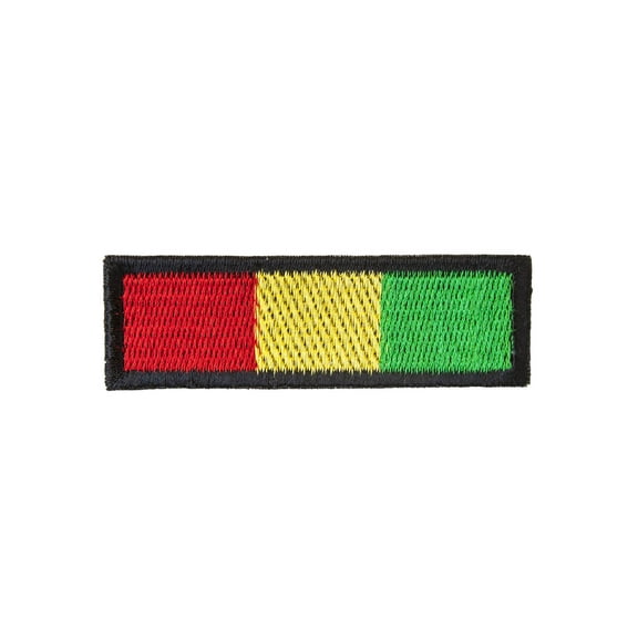 Rasta Stripe Patch