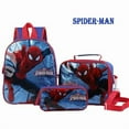 thumbnail image 1 of Spider-Man Backpack School Bag 3-pack Birthday Gift Blue zdq, 1 of 2