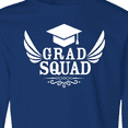 thumbnail image 4 of Inktastic Grad Squad with Graduation Cap and Wings Long Sleeve Youth T-Shirt, 4 of 5
