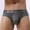 Gray, variant on BKQCNKM Thongs Crotchless Panties underwear Briefs Boxer Shorts Underpants Underwear Men's Soft Men's Underwear Panties Blue L
