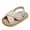 Beige, variant on HUANBAI Toddler Kids Leisure Baby First Shoes Sandals Open Girls Toe Walkers Baby Shoes One Size