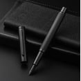 thumbnail image 5 of Fountain Pen for Writing, Black Ink Pens with Converter and Metal Pen Box Set, Extra Fine Nib Classic Design, Free Spinning Executive Pen, Gifts for Dad Mom Friends, F0.5mm, Black, 5 of 8