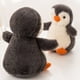 thumbnail image 4 of Peluche de pingüino lindo y suave 21 cm, 4 of 5