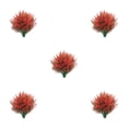 thumbnail image 1 of Advancent 8 piezas de flores artificiales duraderas de ABS para proyectos de bricolaje: amplia aplicación y buena sensación de mano naranja Type2 NO2, 1 of 6