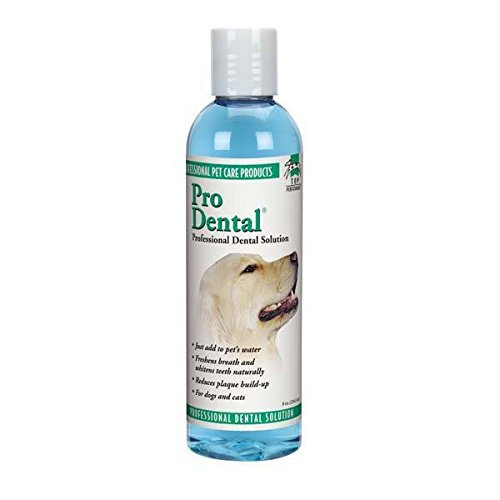 DOG & CAT DENTAL SOLUTION Freshens Bad Breath and Cleans Dogs' & Cats