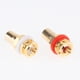 thumbnail image 5 of Adaptador de montaje en panel de chasis Hugo Conector RCA chapado en oro hembra, 5 of 7