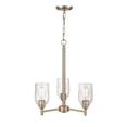 thumbnail image 2 of 4983-MG Millennium Lighting Arlett - 3 Light Chandelier-22.5 Inches Tall and 18.75 Inches Wide-Modern Gold Finish    -Traditional Installation, 2 of 4