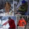 thumbnail image 2 of IC ICLOVER LED Beanie Hat with Light, Rechargeable Headlamp Cap, Winter Warm Knit Hats for Safety, Outdoor Dog Walking, Hiking, Skiing, Flashlight Gift for Men Women Dad Teens Gray, 2 of 9