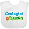 thumbnail image 3 of Inktastic Geologist in Training Boys or Girls Baby Bib, 3 of 4