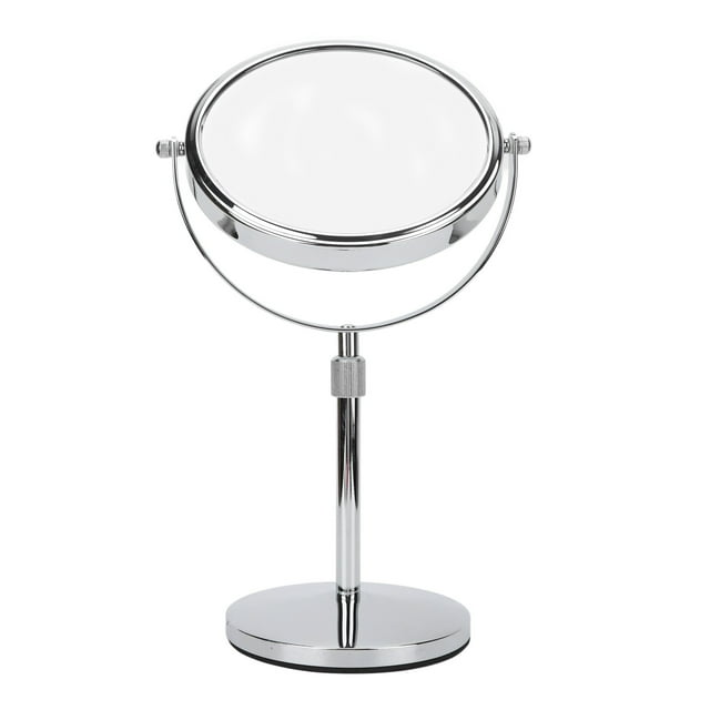 Desktop Vanity Mirror, Height Adjustable Tabletop Makeup Mirror Clear 3X Magnification For Women For Home