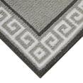 thumbnail image 3 of hometrends Grey Paisley Bath Rug, 3 of 3