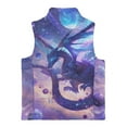 thumbnail image 5 of Pzuqiu Dragon Kids Zip Up Vest Size 5-6 Toddler Boy Clothes Casual Practical Fall Outerwear Versatile Soft Personalized Winter Sleeveless Jacket with Pockets for Everyday Wear, 5 of 7