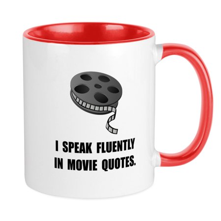 

CafePress - Speak Movie Quotes Mug - Ceramic Coffee Tea Novelty Mug Cup 11 oz
