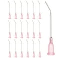 thumbnail image 1 of Agujas de dispensación anguladas Uxcell 20Ga, 66Pcs 1.5 pulgadas, puntas de aguja de 45° con aguja de bloqueo Luer, 1 of 6