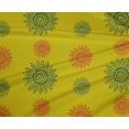 thumbnail image 4 of oneOone Polyester Lycra Fabric Spiral & Floral Block Print Fabric BTY 56 Inch Wide, 4 of 4