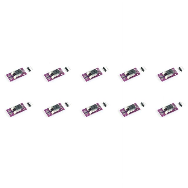 10X ACS758 ACS758LCB-100B Módulo de Corriente Sensor de Corriente de Pasillo Lineal Detección de Corriente PFF-T 3-5V