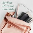 thumbnail image 5 of 2 in 1 Contact Lens Case, Double Sided Contact Lens Travel Kit Includes Remover Tool with Tweezers, Dual Use Design for Contact Lens Box and Glasses Case, Portable Storage Kit (Black）, 5 of 6