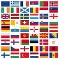 thumbnail image 2 of Set All European Flags Wall Mural WM233709 by Wallmonkeys (24 in H x 24 in W), 2 of 4