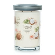 Yankee Candle Coconut Beach Signature Large Tumbler Candle, White, 1-Pieces