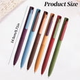 thumbnail image 3 of 6 PCS Retractable Gel Pens,0.5mm Fine Point Smooth Writing Pens, Retractable Quick-Dry Black Gel Ink Pens,Cute Pens,Cute Click Pens for Drawing,Writing Planner,Journaling,Note Taking, 3 of 9