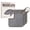 Gray, variant on Zomchi 3 Pack Exfoliating Washcloths, Dual-Sided Soft & Scrub Bath Cloths for Face & Body (Smoke)
