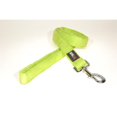 thumbnail image 1 of Dogline Comfort Microfiber Flat Leash for Dogs (W 1" L 4ft), Green, 1 of 5