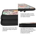 thumbnail image 5 of Bingfone Passport Stamp Laptop Sleeve Case 15 Inch, 360° Protective Computer Carrying Bag, 5 of 9