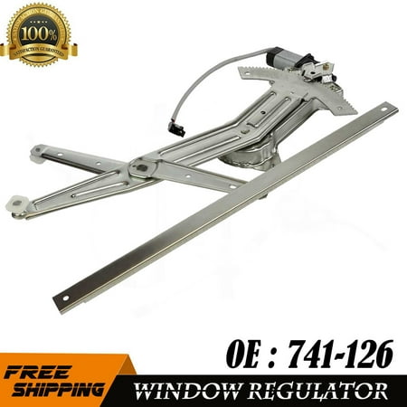Morningtime New Front Drivers Side Power Window Regulator With Motor For Ford Mustang 94-04