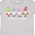 thumbnail image 4 of Inktastic Christmas Hangin with My Gnomies Boys or Girls Toddler T-Shirt, 4 of 5