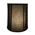 thumbnail image 3 of Aspen Creative 35038 Transitional Empire Shaped Spider Construction Lamp Shade in Black, 14" wide (12" x 14" x 15"), 3 of 5